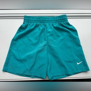 NWT Nike Kids Aqua Blue Dri-Fit Shorts- S